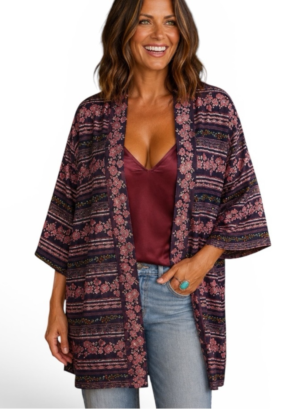 Johnny Was Allora Jacquard Jacket NWT (oversized)
